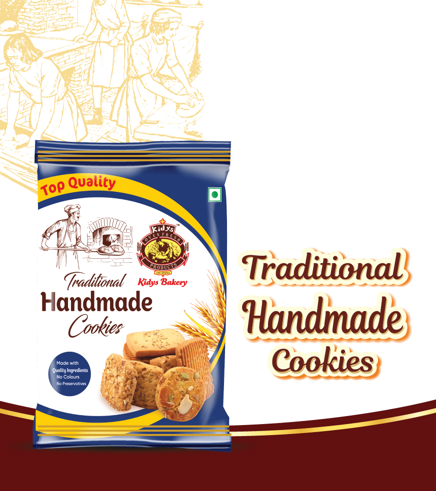 Traditional Salted Handmade Atta Cookies