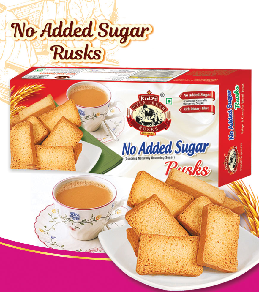 No Added Sugar Rusk