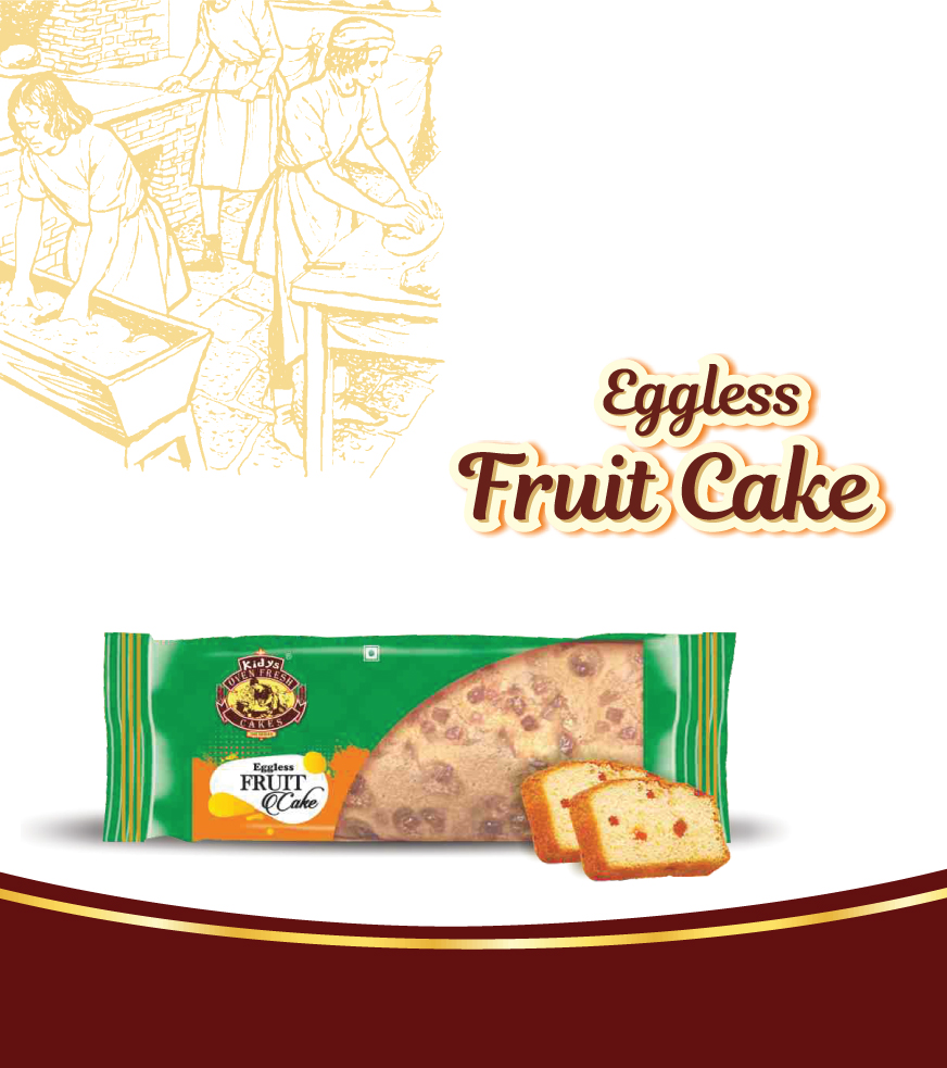 Eggless Fruit Cake