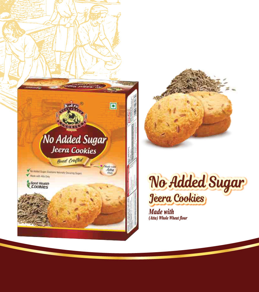 No Added Sugar Jeera Cookies