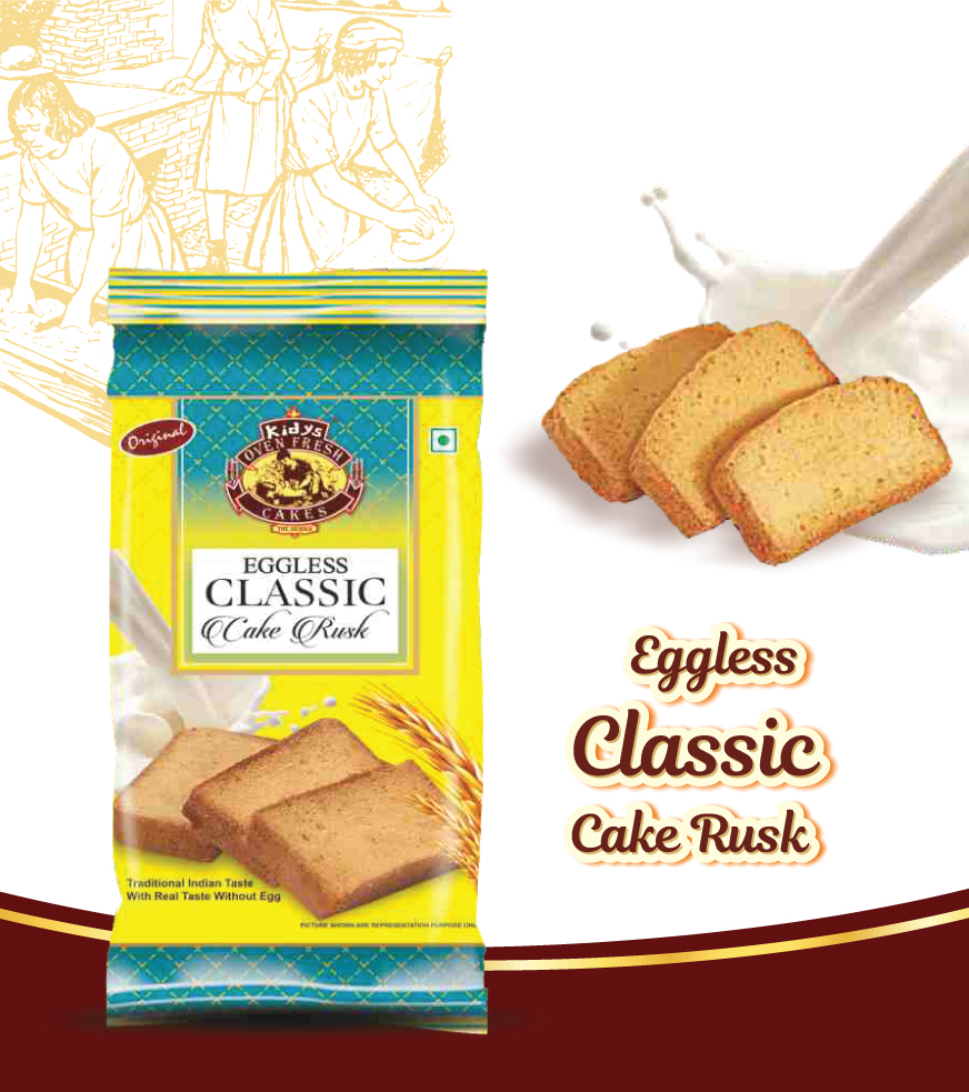 Eggless Classic Rusk