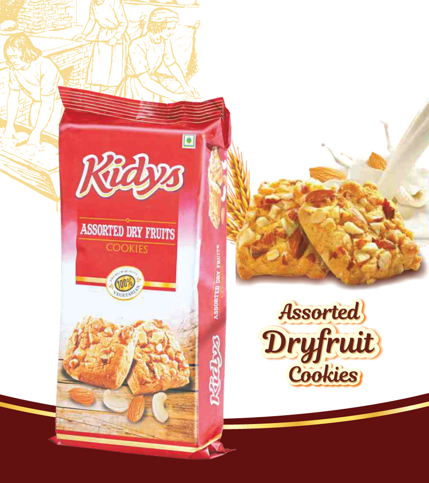  Assorted Dryfruits Cookies